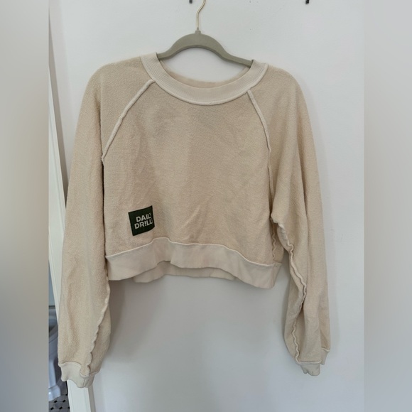 Daily drills cropped crewneck sweatshirt XS/S - Picture 4 of 5